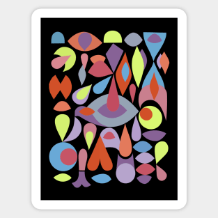 Amalgam - Abstract Motif Sticker